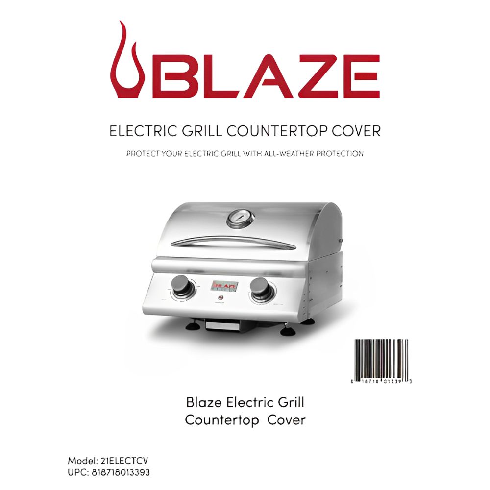 Blaze Electric Grill Countertop Cover-Upper Livin