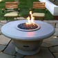 American Fyre Designs Amphora Fire Table with Concrete Top- Upper Livin