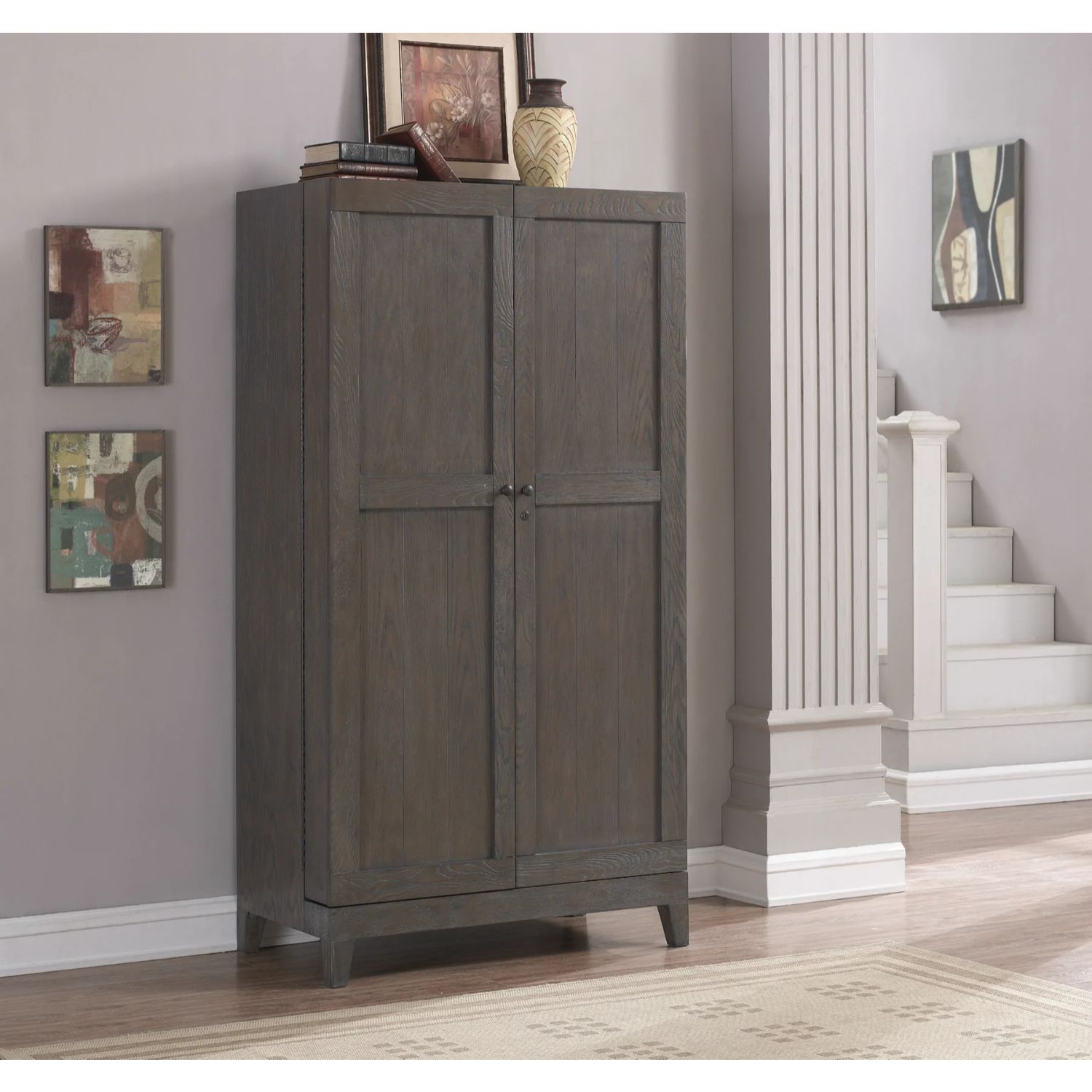 American Heritage Fairfield Wine Cabinet - Upper Livin