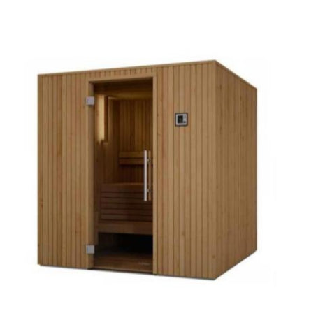 Auroom Familia Wood Modular Cabin Sauna Kit - Upper Livin