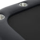 BBO Poker Tables Helmsley Poker Dining Table 8 Person with Dealer Spot - Upper Livin