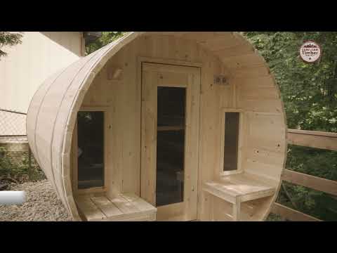 Dundalk Canadian Timber Tranquility Sauna - Upper Livin