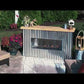 Firegear 72" Kalea Bay Outdoor Linear Gas Fireplace- Upper Livin