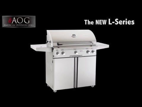AOG 24" L-Series 2 Burner Built-In Propane Gas Grill With Rotisserie - Upper Livin