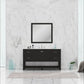 Alya Bath 60" Wilmington Single Bathroom Vanity Cabinet - Upper Livin