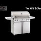 AOG 36-Inch L-Series 3-Burner Built-In Grill w/ Rotisserie Backburner - Upper livin