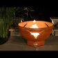 Fire Pit Art Longhorn 36" Handcrafted Carbon Steel Gas Fire Pit - Upper Livin