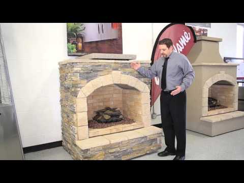 Cal Flame Outdoor Fireplace FRP909-2 - Upper Livin