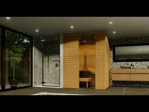 Auroom Baia DIY Sauna Cabin Kit - Upper Livin