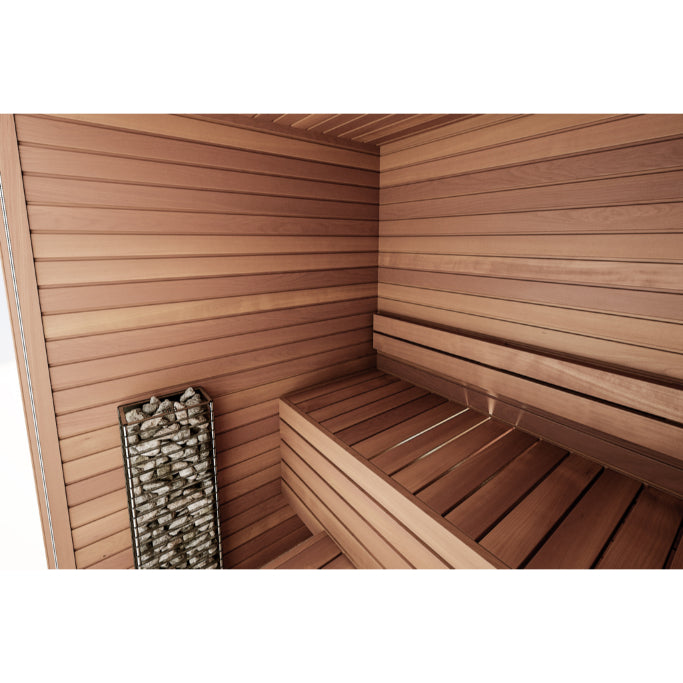 Cala Glass DIY Sauna Cabin Kit - Upper Livin