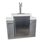 Mont Alpi 3 Tap Kegerator Module with Outdoor Refrigerator - Upper Livin