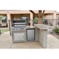 KoKoMo Grills Aspen BBQ Island 4" Burner Built-in BBQ Grill - Upper Livin