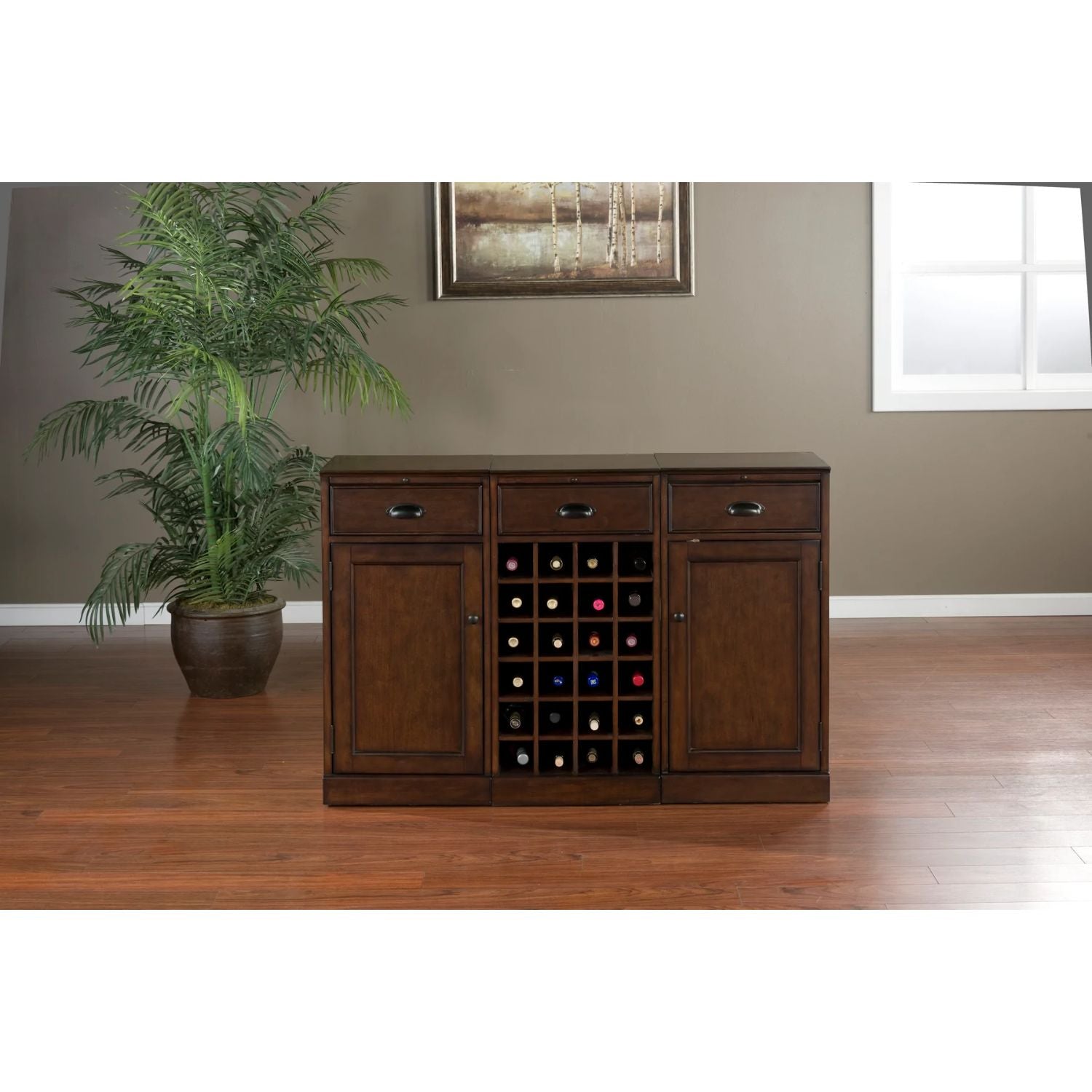 American Heritage Natalia Wine Cabinet - Upper Livin