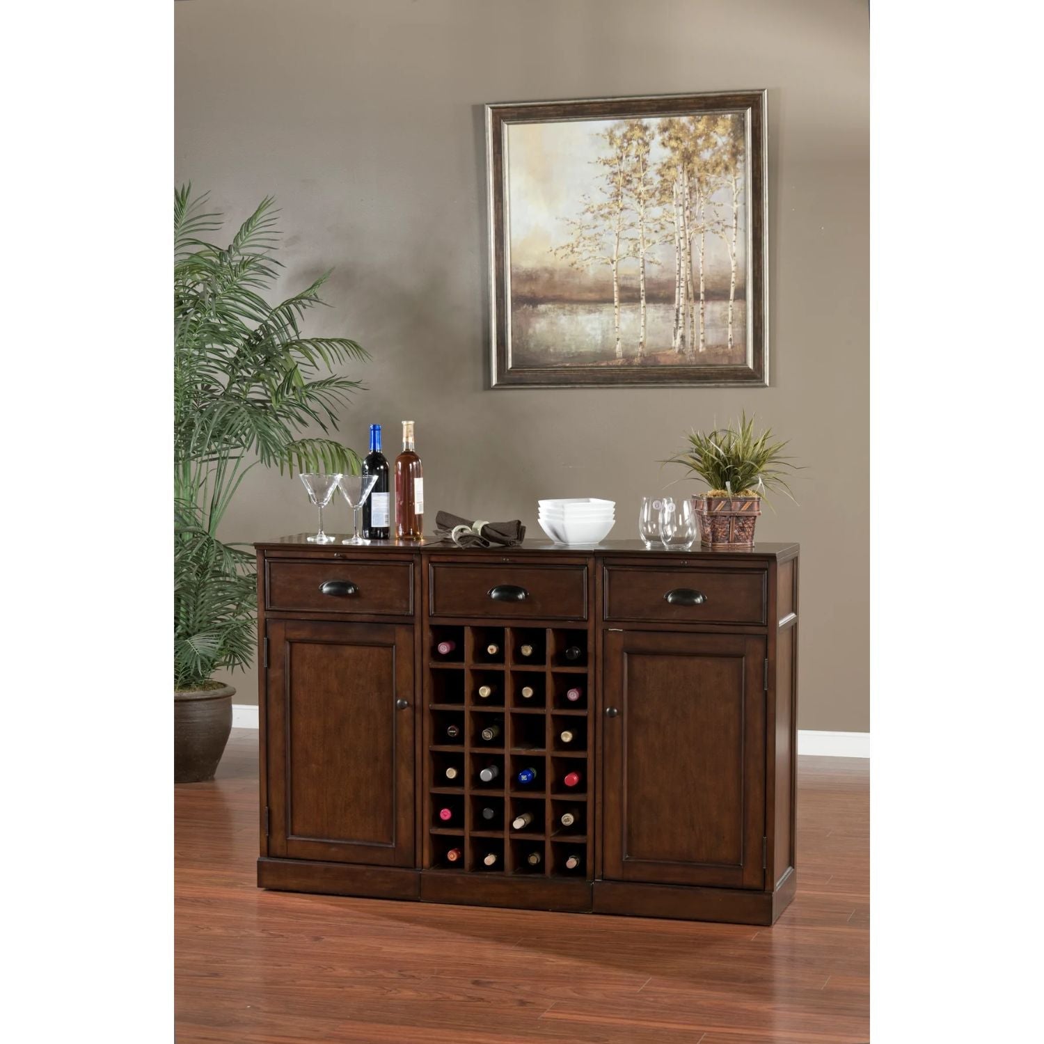American Heritage Natalia Wine Cabinet - Upper Livin