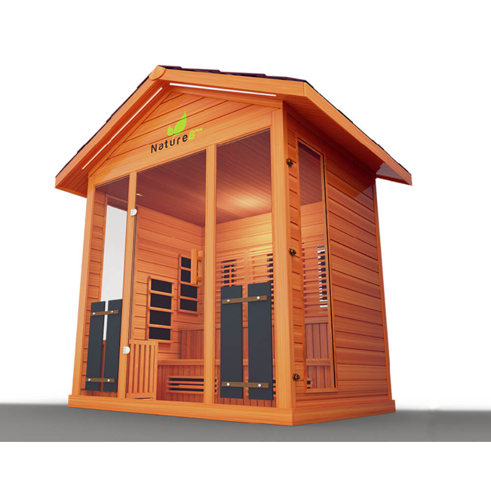 Medical Saunas Nature 8 Plus - Outdoor Ultra Full - Upper Livin