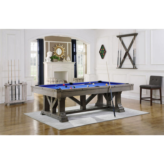 Playcraft Cross Creek Slate Pool Table with Optional Dining Top - Upper Livin