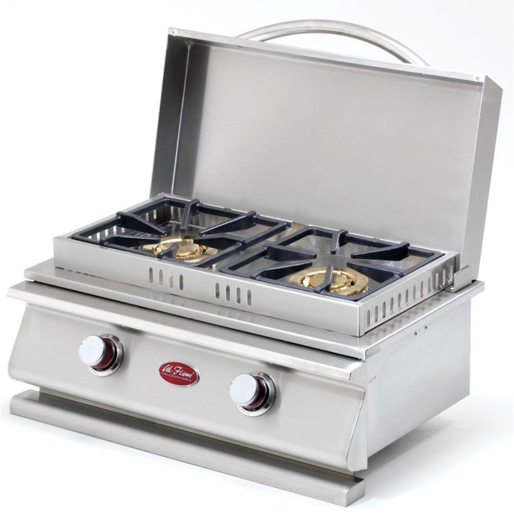 Cal Flame DLX Double Side By Side Burner - Upper Livin