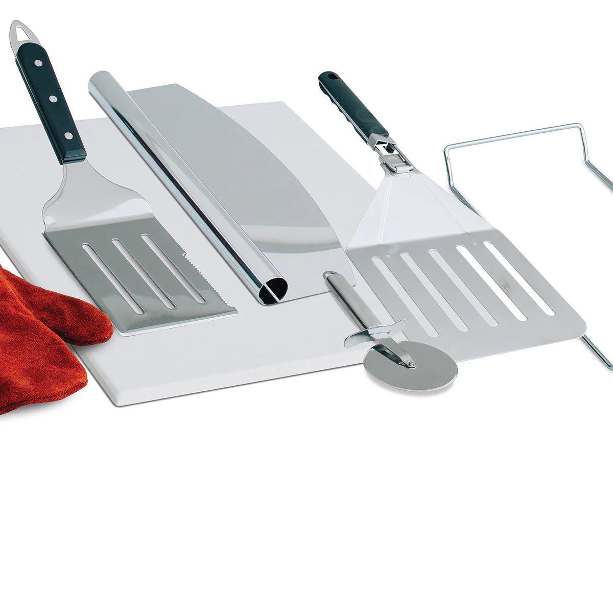 Summerset Optional 8 Piece Outdoor Oven Pizza Stone Kit - Upper Livin