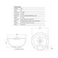 Prism Hardscapes Moderno 2 Fire/Water Bowl with Match Lit Ignition - Upper Livin