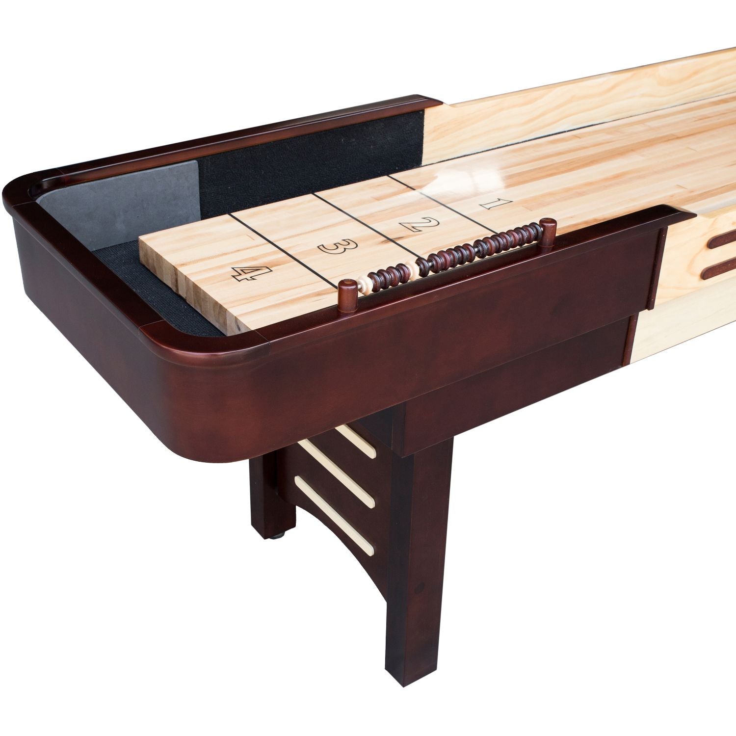 Playcraft Coventry Shuffleboard Table with Playing Accessories - Upper Livin