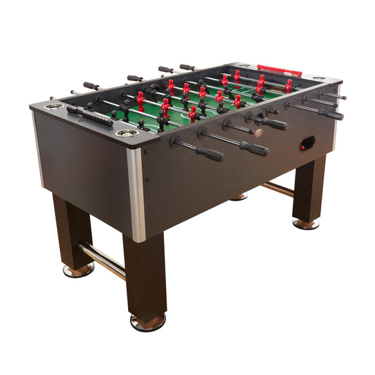 Playcraft Pitch Foosball Table Charcoal Finish - Upper Livin
