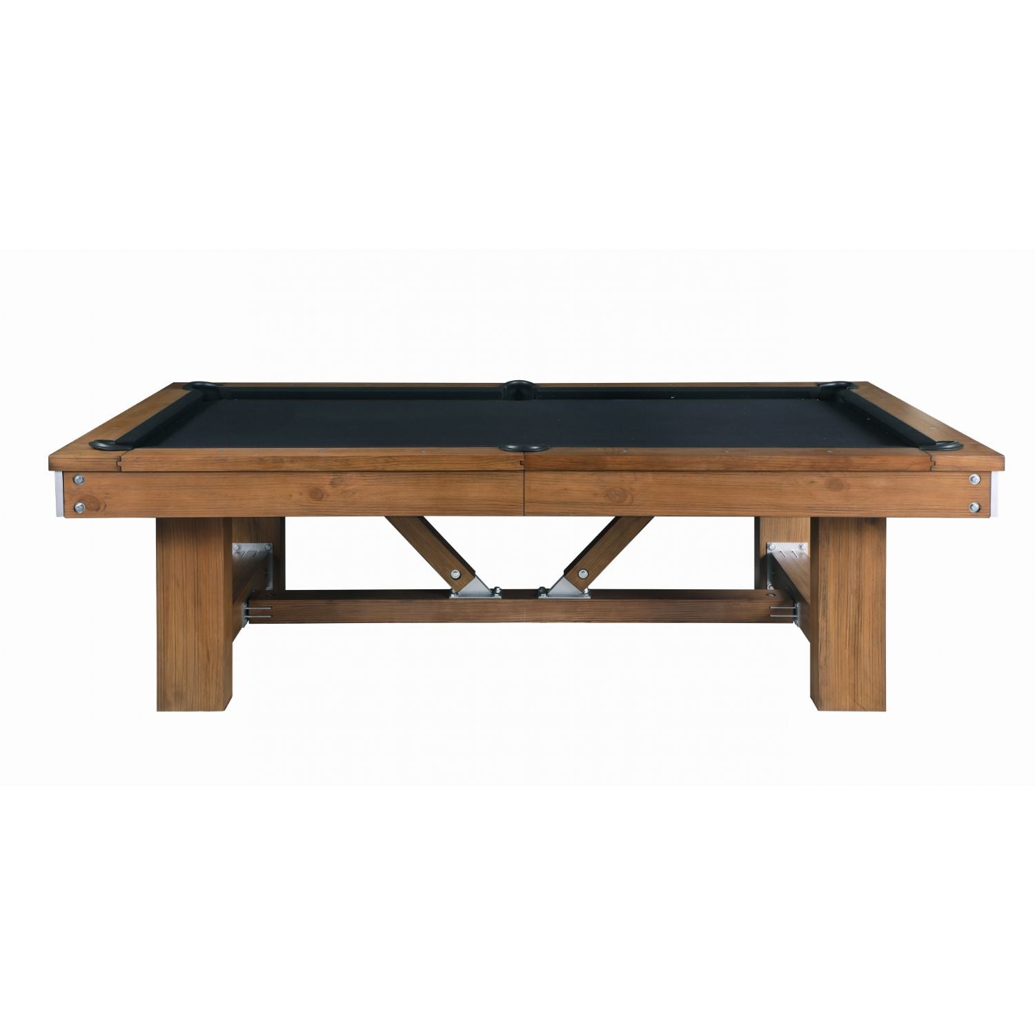 Playcraft Willow Bend Slate Pool Table with Optional Dining Top & Bench - Upper Livin