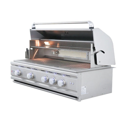 RCS Grills 42" Cutlass Pro Grill Blue LED Burner - Upper Livin