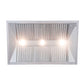 RCS Grills 48" 304 Stainless Steel Vent Hood - Upper Livin