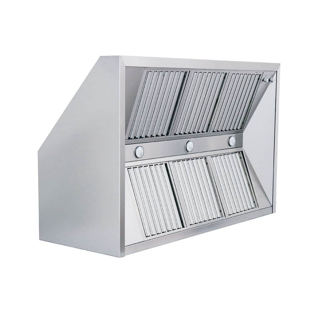 RCS Grills 48" 304 Stainless Steel Vent Hood - Upper Livin
