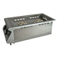 RCS Grills Premier Double Side Burner Slide in with Blue LED - Upper Livin