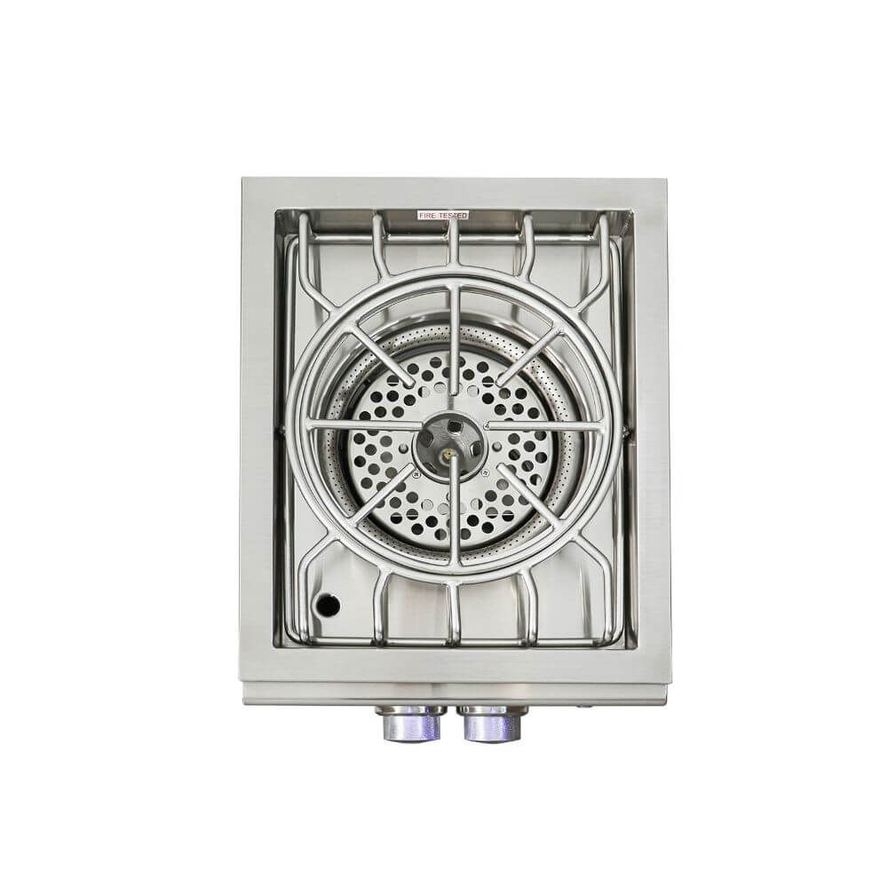 RCS Grills Pro Side Burner Slide-in W/Blue LED - Upper Livin