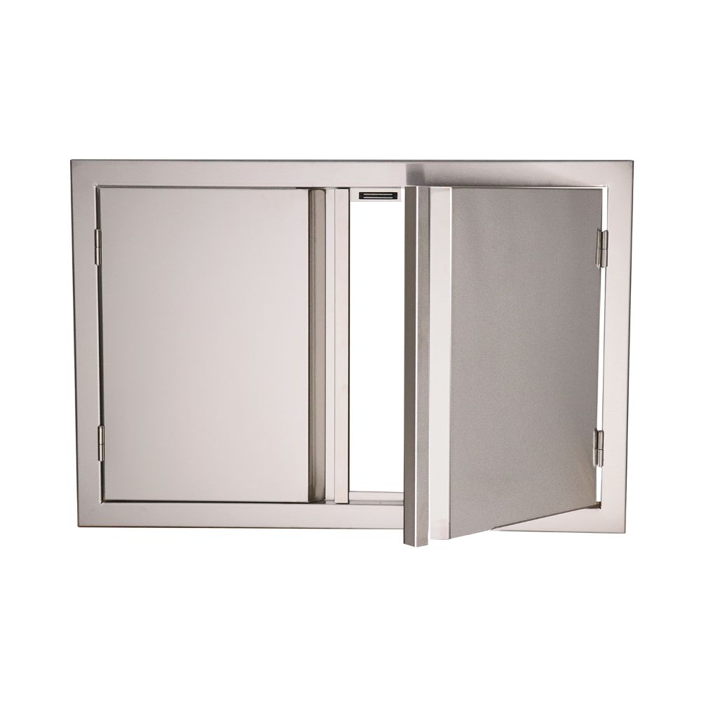 RCS Grills Valiant Stainless Double Door-33" Wide - Upper Livin