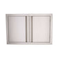 RCS Grills Valiant Stainless Double Door-33" Wide - Upper Livin