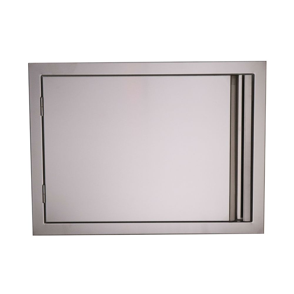 RCS Grills Valiant Stainless Horizontal Door-Reversible - Upper Livin
