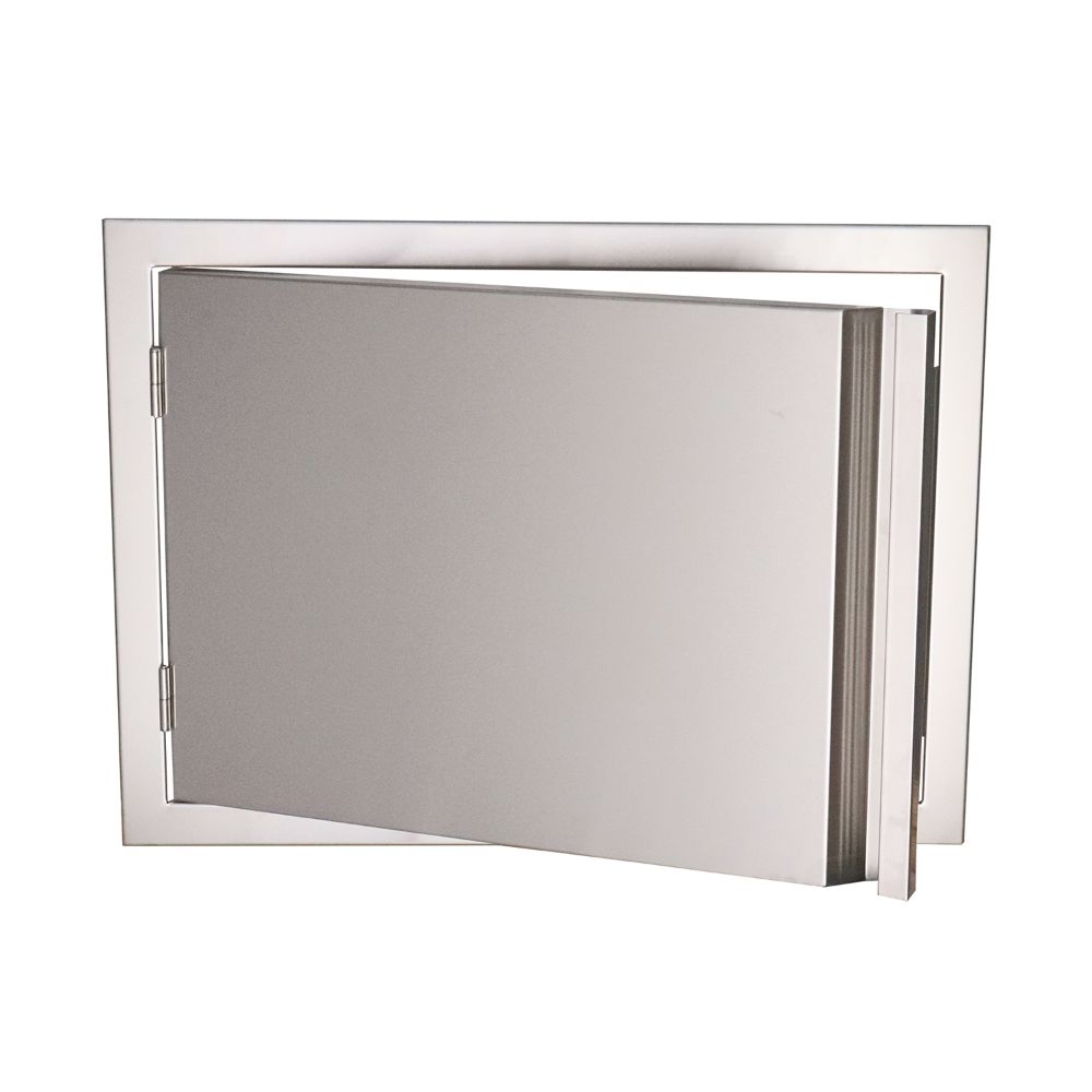 RCS Grills Valiant Stainless Horizontal Door-Reversible - Upper Livin