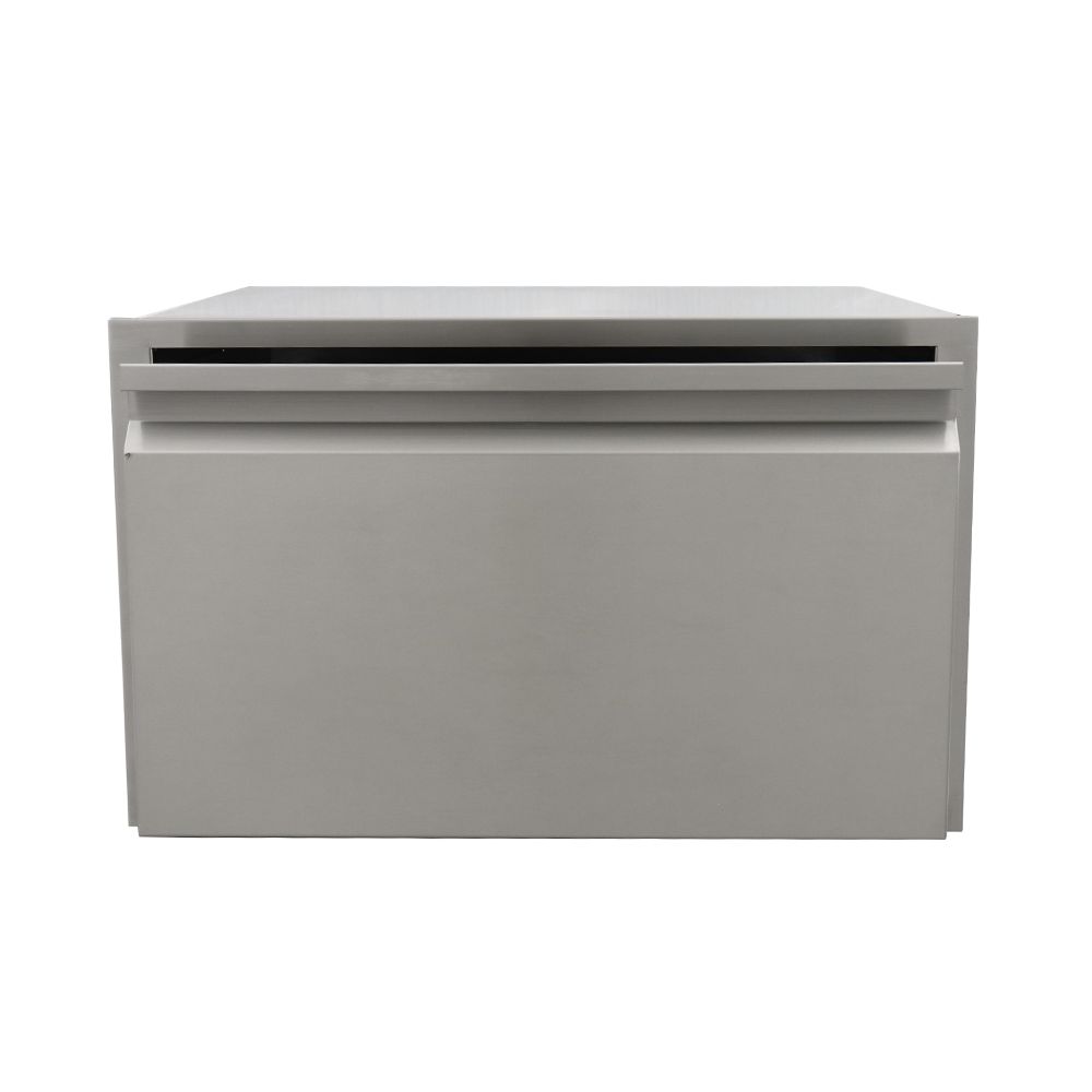 RCS Grills Valiant Stainless Under Kamado Drawer/Shelf - Upper Livin