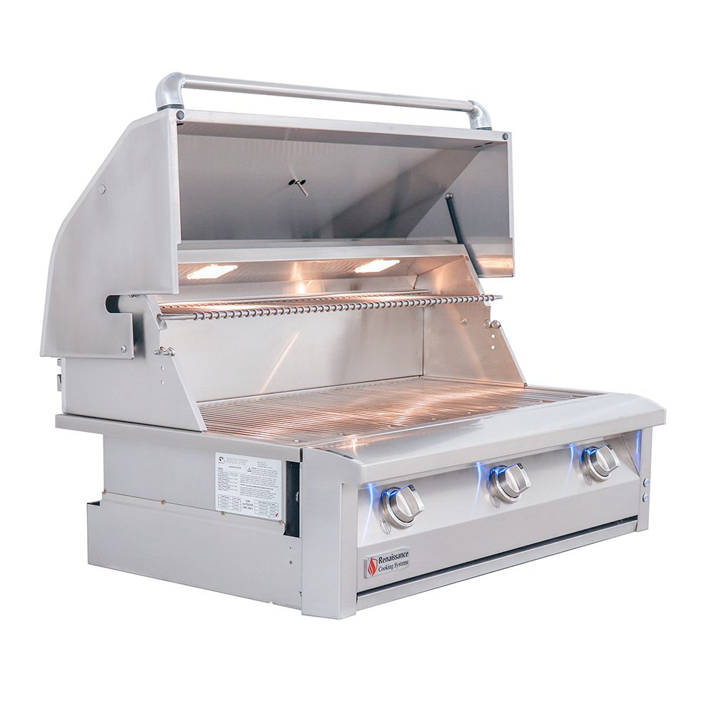 RCS Grills 42" Stainless Built-in Grill - Upper Livin