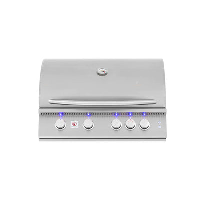 Summerset Sizzler Pro Series 32" 4-Burner Built-in Grill - Upper Livin