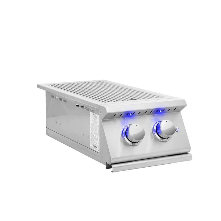 Summerset Sizzler Pro Double Side Burner w/ LED Illumination - Upper Livin