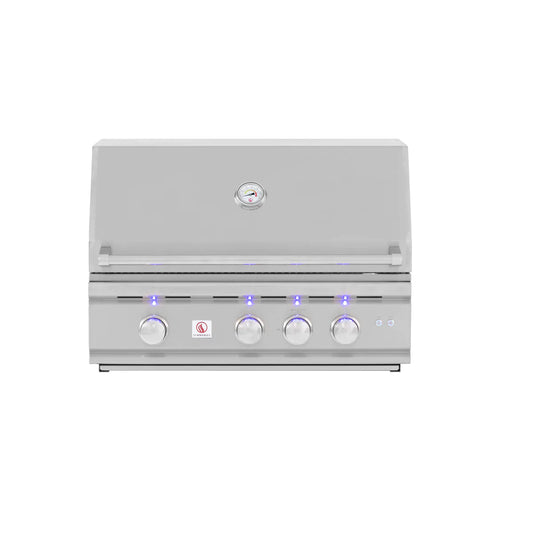 Summerset TRL Series 32" 3-Burner Built-in Grill with Lights - Upper Livin