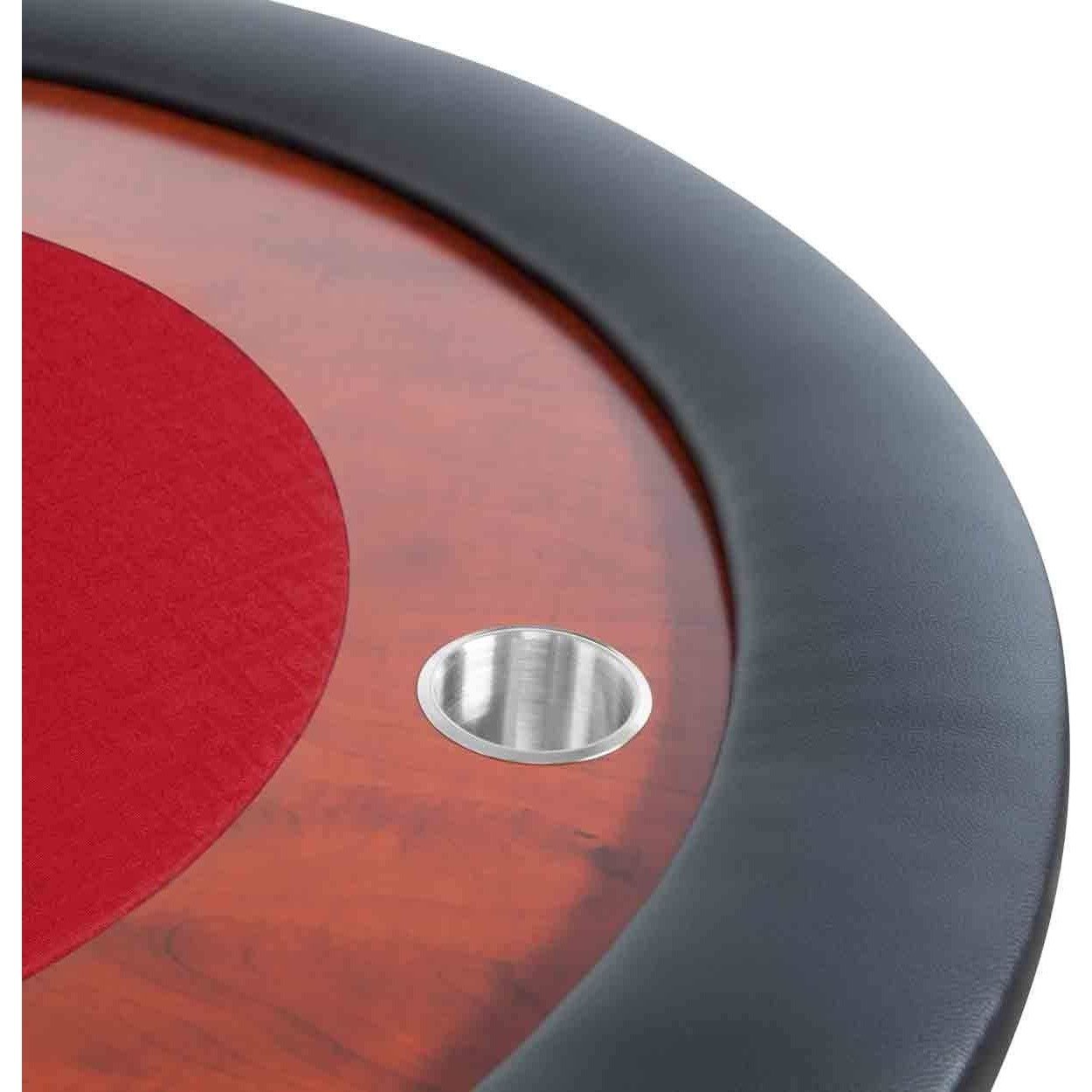BBO Poker Tables Ultimate Jr Folding Poker Table 8 Person - Upper Livin