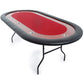 BBO Poker Tables Ultimate Jr Folding Poker Table 8 Person - Upper Livin